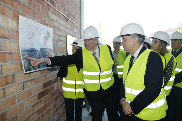 Image showing new buildings of the Guardia Civil