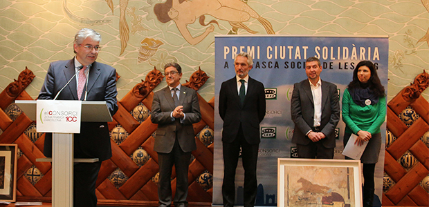 Imagen premios Ciutat Solidària