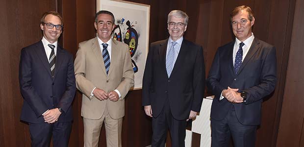 Imagen representantes: CaixaBank, Building center y Servihabitat