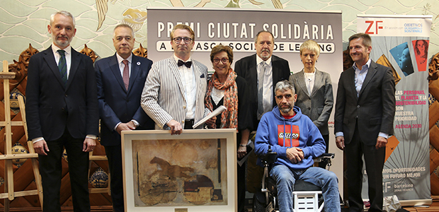 Imagen premio Ciutat Solidària