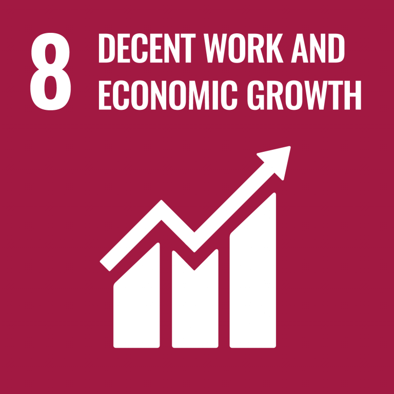Icon ODS 8- Decent Work and Economic Growth