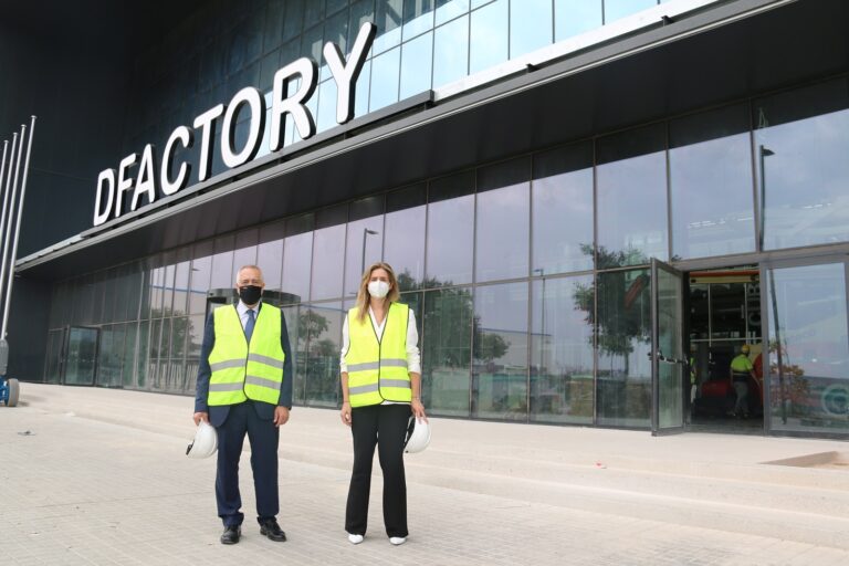 Image of the visit of the Secretary of State for Energy