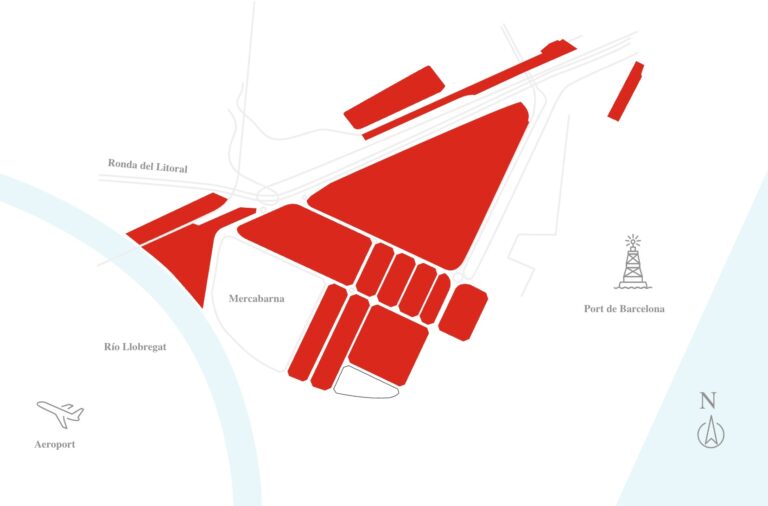 Mapa Zona Franca Duanera versió català